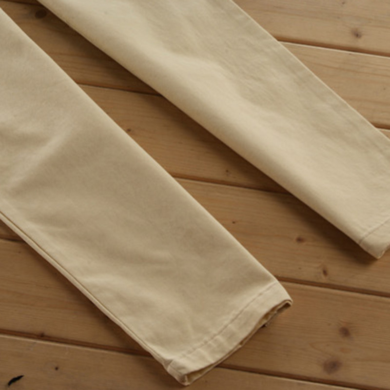 Šikk naiste ühevärviline pingutusnöör elastne vöökoht Slims Fit pliiatspüksid püksid püksid mitme tasku ja säärerihmadega