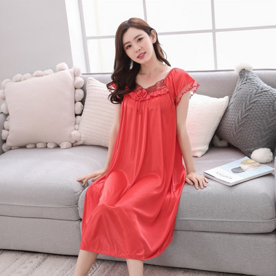 Hálóingek Női Patchwork Csipke Stílusos Stílusos 3XL Laza Szexi Vékony Lélegző Elegáns Alkalmi Édes Női Otthoni hálóing