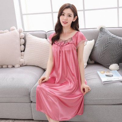 Hálóingek Női Patchwork Csipke Stílusos Stílusos 3XL Laza Szexi Vékony Lélegző Elegáns Alkalmi Édes Női Otthoni hálóing