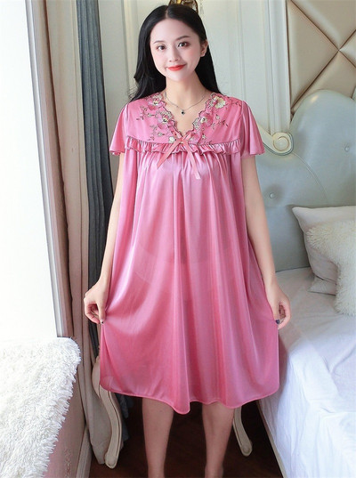 Jauns sieviešu šampanieša guļamveļa Naktskrekli Naktsveļa Seksīga naktskleita naktskrekls guļam mājas kleita zīda satīna vintage seksa