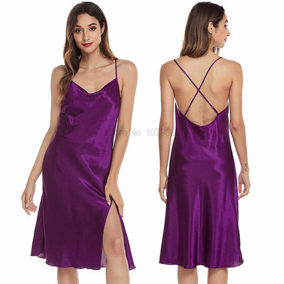 Καλοκαιρινό νυχτικό βολάν Lady Nightwear Νυχτικό Σατέν Σπαγγέτι Φούστα οικεία εσώρουχα Σέξι ρούχα για το σπίτι Μπουρνούζι
