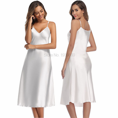 Καλοκαιρινό νυχτικό βολάν Lady Nightwear Νυχτικό Σατέν Σπαγγέτι Φούστα οικεία εσώρουχα Σέξι ρούχα για το σπίτι Μπουρνούζι