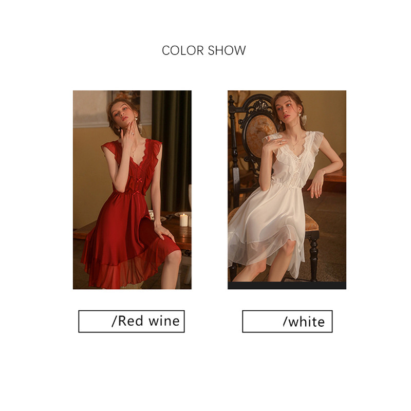 REBEYULI márkájú éjszakai ruha, női, édes hálós kényelmes ujjatlan pizsama, vékony, tömör pántos pizsamaruha, női szexi hálóruha