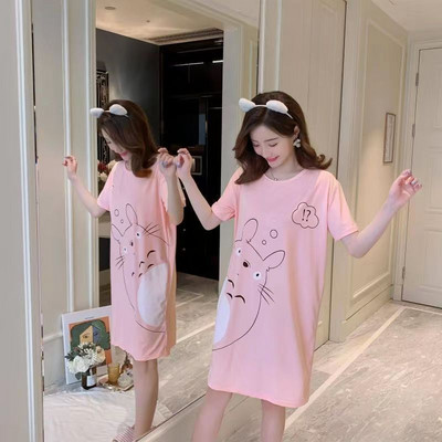 Uued moodsad pidžaamad naiste kevad- ja sügismudelid, pikkade varrukatega koduteenindus Naiste lihtne vaba vabaaja ülikond, suur suurus 5XL