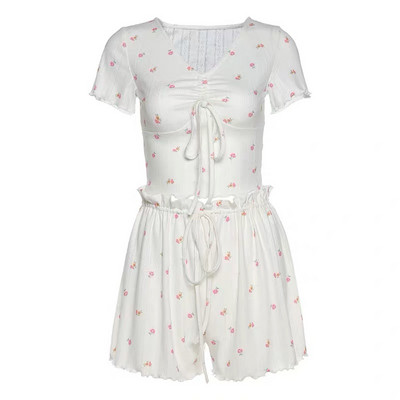 Női Stringy Selvedge Virágos Camisoles Full Slips Ruha Női Spagetti pántos Hálóingek Hálóing Hálóruha.Alvó nappaliruha