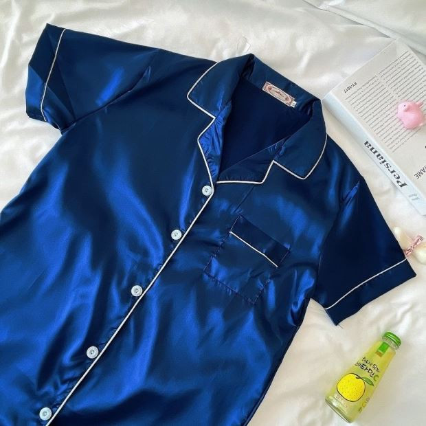 Suvised lühikeste varrukatega öösärgid Naistele Ice Cozy ühe rinnaga öösärgid Naistele hingavad seksikad magamisriided kottis kodune magamissärk