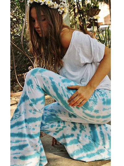 Fitshinling Fashion Tie Krāsa uzliesmojošās bikses Sieviešu Vintage Street Slim High Waist Bikses Sieviešu šauri ikdienas Legingi Jauns 2022 Izpārdošana