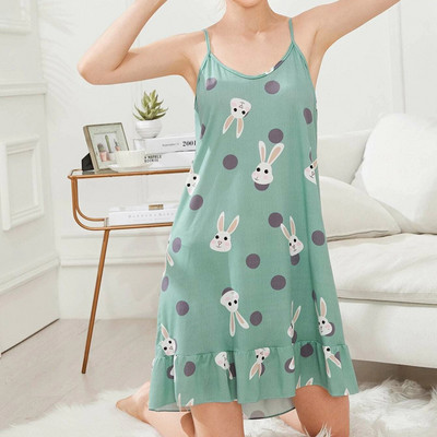 Slip νυχτικά για γυναίκες Σέξι λουράκι νυχτερινό νυχτερινό φόρεμα Γυναικείο φόρεμα off Shoulder Sleepwear Αμάνικο γυναικείο νυχτικό για ύπνο