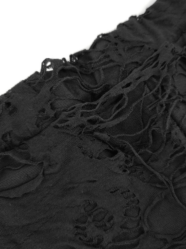 Yangelo Ladder Ripped Flare Kāju Bikses Bez Jostas Goth Punk Unisex Hole Cyber Y2K Bottoms Sexy High Waist Street Wear bikses