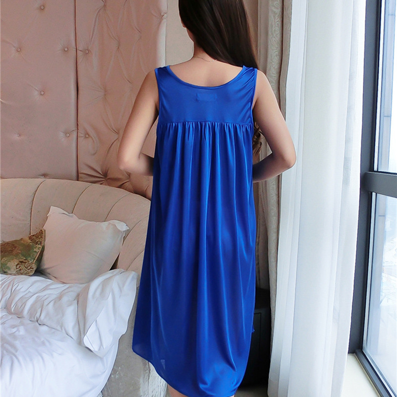 Karsti sieviešu nakts tērpi guļamveļa Naktsveļa gara gulēšanas kleita Luksusa naktskrekls sieviešu ikdienas naktskleita Sieviešu mājas kleita Z79