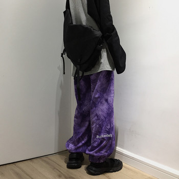 Νέα ελαστική ζώνη μέσης αντίθεσης Jogger Παντελόνι Γυναικείο Ανδρικό Streetwear Κορεάτικο παντελόνι Harajuku Punk Hip Hop παντελόνι φούτερ παντελόνι ρούχα