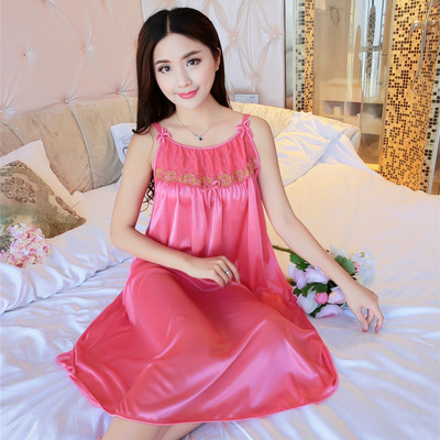 Liela izmēra 4XL sieviešu mežģīņu satīna naktskrekls Babydoll grezni naktskrekli sievietēm bez piedurknēm apakšveļas kleita nakts guļamveļa