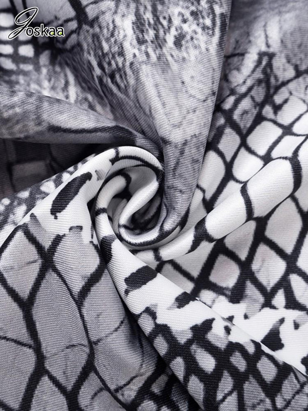 Joskaa Serpentine nyomott nadrágok Női Lenyűgöző, magas, rugalmas derékú, kiszélesedő nadrágok, 2023. nyár, női alsó Harajuku utcai viselet