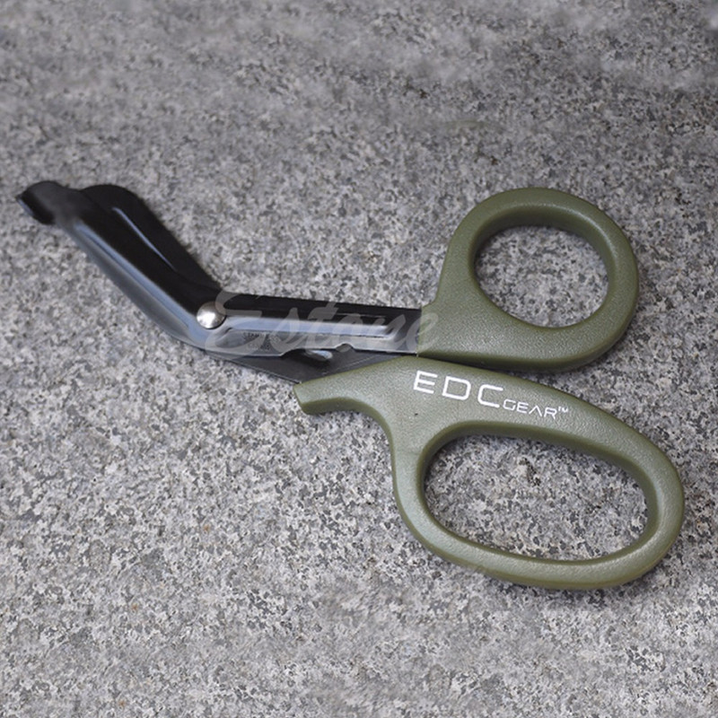 Pirmosios pagalbos EMT žirklės avarinis tvarstis Paramedicinos slaugos žirklinis pjovimas NEW-M35