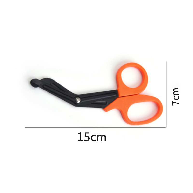 Medicininės žirklės išgyvena Paramedicinos medicinos gelbėjimo žirklės traumos marlė Taktinė pirmosios pagalbos kirpimo žirklės traumos žirklės išgyvenimo gelbėjimas