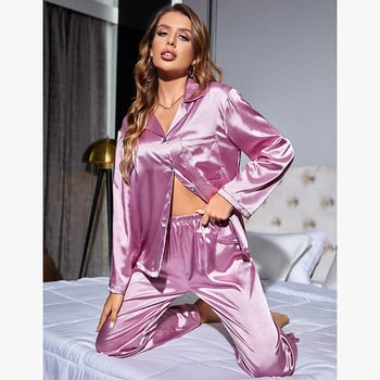 Γυναικείες πιτζάμες Ice Silk Sleepwear Γυναικείες Σετ Πυτζάμες Γυναικεία Ρούχα Σπιτιού Πυζά Γυναικεία Βαμβακερά Γυναικεία Εσώρουχα