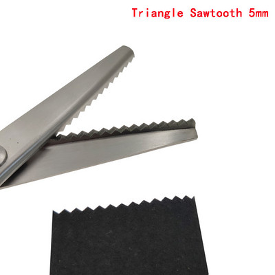 Swayboo daug anglies turinčio plieno ašmenų siuvimo kirpimo žirklės PVC rankenos siuvimas 23,5 cm zigzago suknelė rankų darbo audinio pjaustymo žirklės