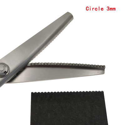 Swayboo daug anglies turinčio plieno ašmenų siuvimo kirpimo žirklės PVC rankenos siuvimas 23,5 cm zigzago suknelė rankų darbo audinio pjaustymo žirklės