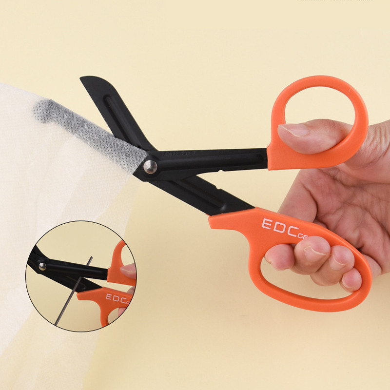 EMT kültéri EDC felszerelés taktikai mentő olló Trauma géz Sürgősségi elsősegély olló Mentős kötszer Tijera Rescate