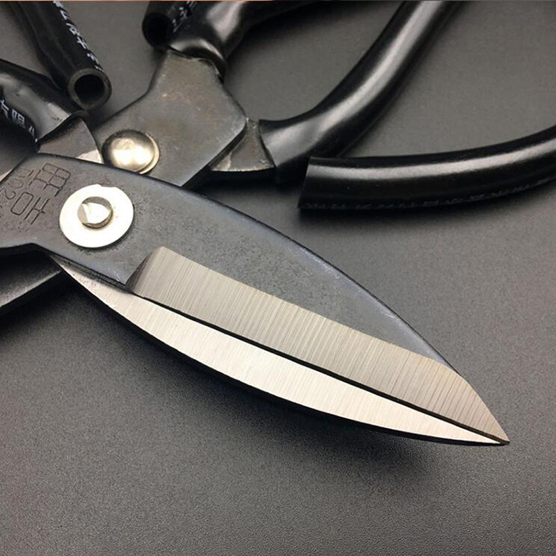 1 db új kiváló minőségű ipari bőr olló és polgári szabó olló szabó bőr szabó ollóhoz