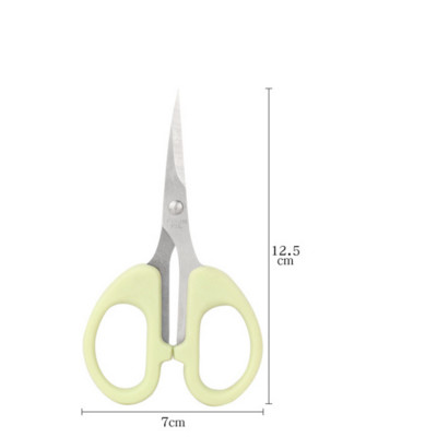 Smailas kancelejas preces Šķēres papīra griešanai Daudzfunkcionālas asas civilās šķēres Studentu smailās šķēres