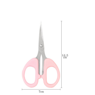 Smailas kancelejas preces Šķēres papīra griešanai Daudzfunkcionālas asas civilās šķēres Studentu smailās šķēres