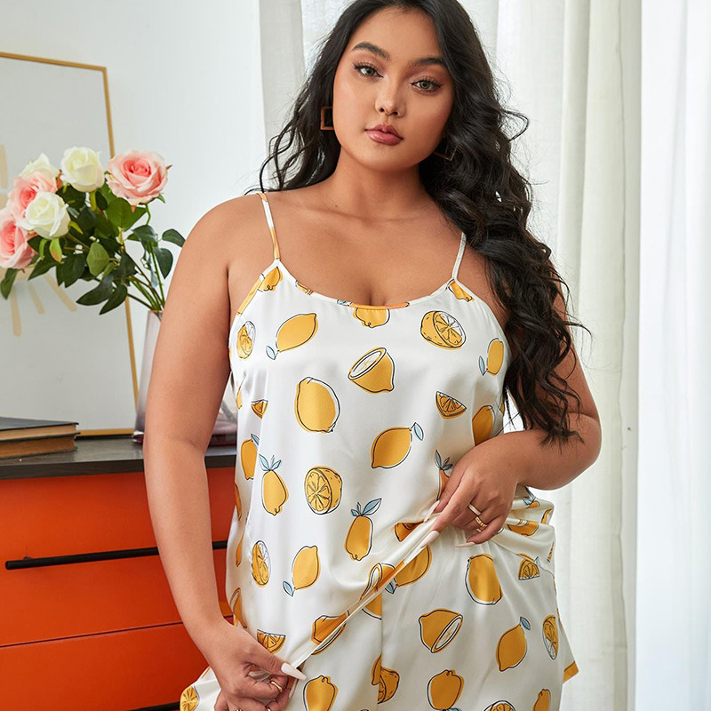 Karikatūra Sieviešu pidžamas Liela izmēra brīvi pieguļoši atpūtas apģērbi Sieviešu mājas apģērbi Mājas uzvalks sievietēm Mājas uzvalks