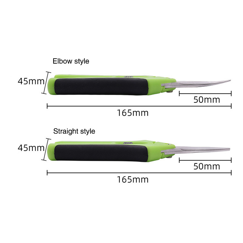 Kerti metszőolló rozsdamentes acél metszőszerszámok Kerti szerszámok Olló Vágó Gyümölcsszedés Gyomszedés Otthon Cserepes ágak Metsző