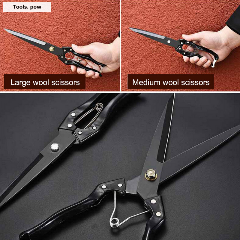 Rankinis avių kirpimas avių ūkio vilnos žirklės, sodo pjovimo įrankis, vilnos pjoviklis ožkų žirklėms Sodo kirpimo įrankis