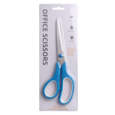 Ultra Sharp penge olló kényelmes markolatú fogantyúkkal irodai otthoni iskolai varrásszövetekhez, barkácsolás kézműves kellékekhez