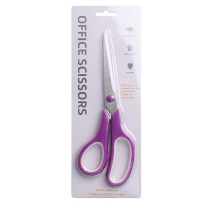 Ultra Sharp penge olló kényelmes markolatú fogantyúkkal irodai otthoni iskolai varrásszövetekhez, barkácsolás kézműves kellékekhez