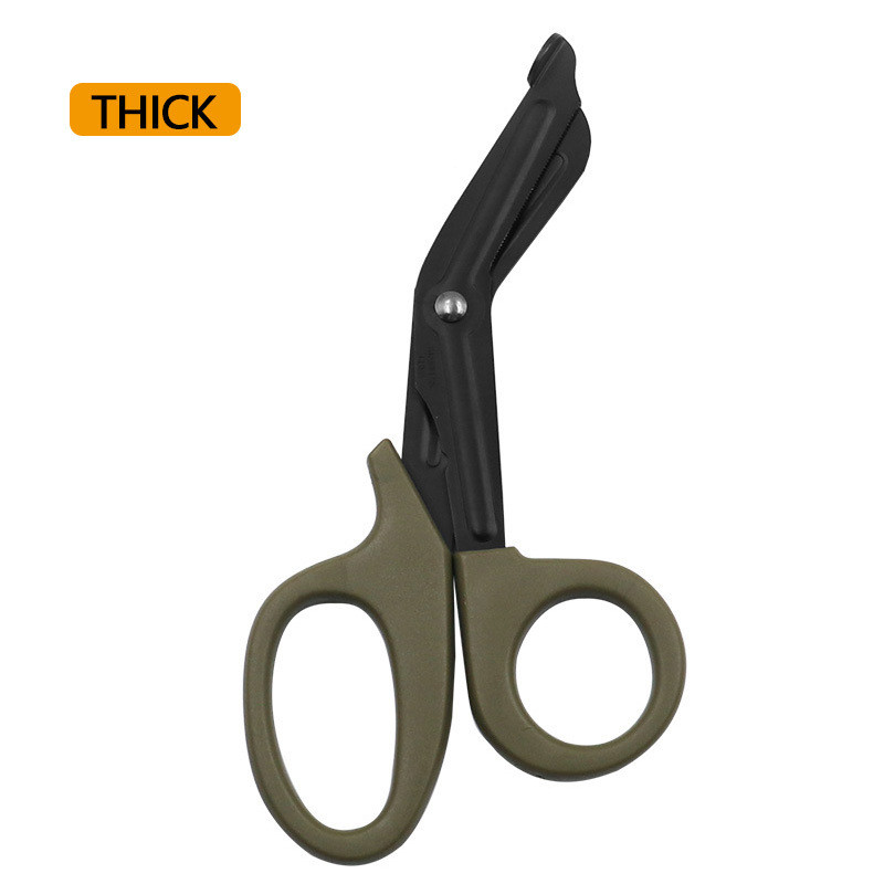 Túlélni mentős orvosi mentő ollós traumagéz IFAK sürgősségi elsősegély nyíró kültéri nővér orvosi olló