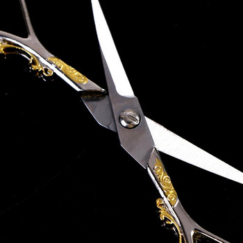 Винтидж Европейски стил Ножица за прецизна бродерия от неръждаема стомана за шиене Занаятчийска работа Ежедневна употреба