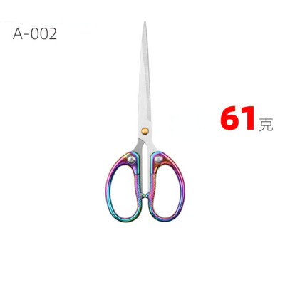 Krāsu titāna pārklājums nerūsējošais tērauds mājsaimniecības griezumam papīra šķēres šūšana rokdarbiem drēbnieka auduma DIY rīks