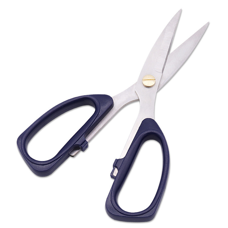 Dobeli háztartási acél penge PP fogantyú varrópapír vágó farka nyírás többcélú diák irodai konyhai olló