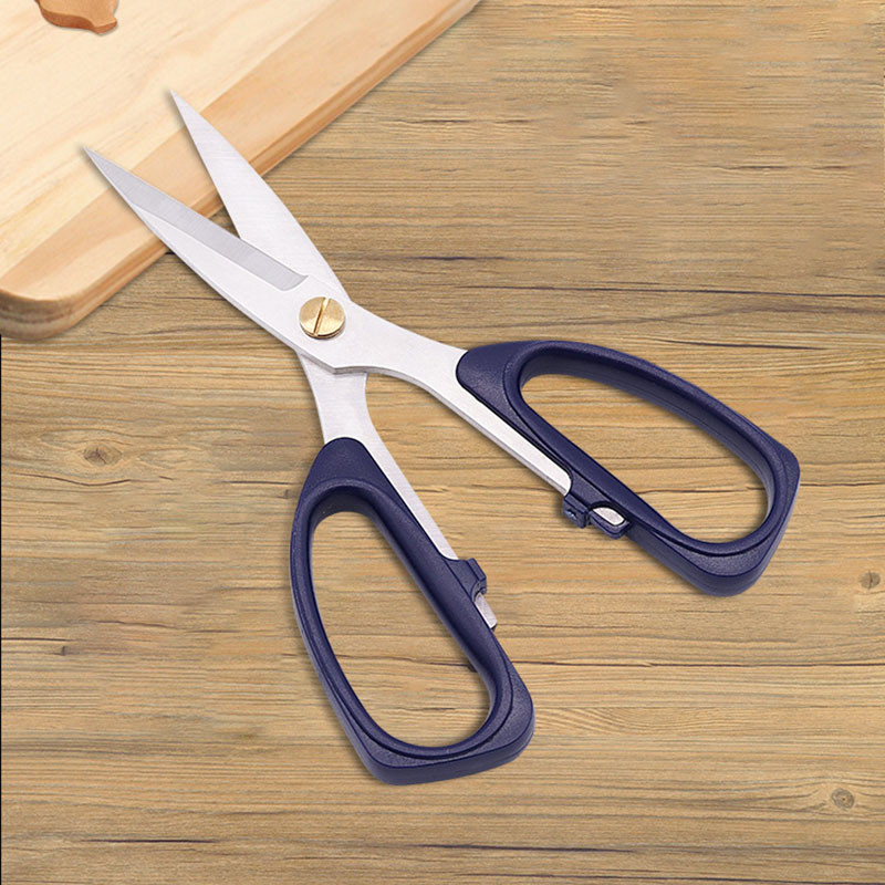 Dobeli háztartási acél penge PP fogantyú varrópapír vágó farka nyírás többcélú diák irodai konyhai olló