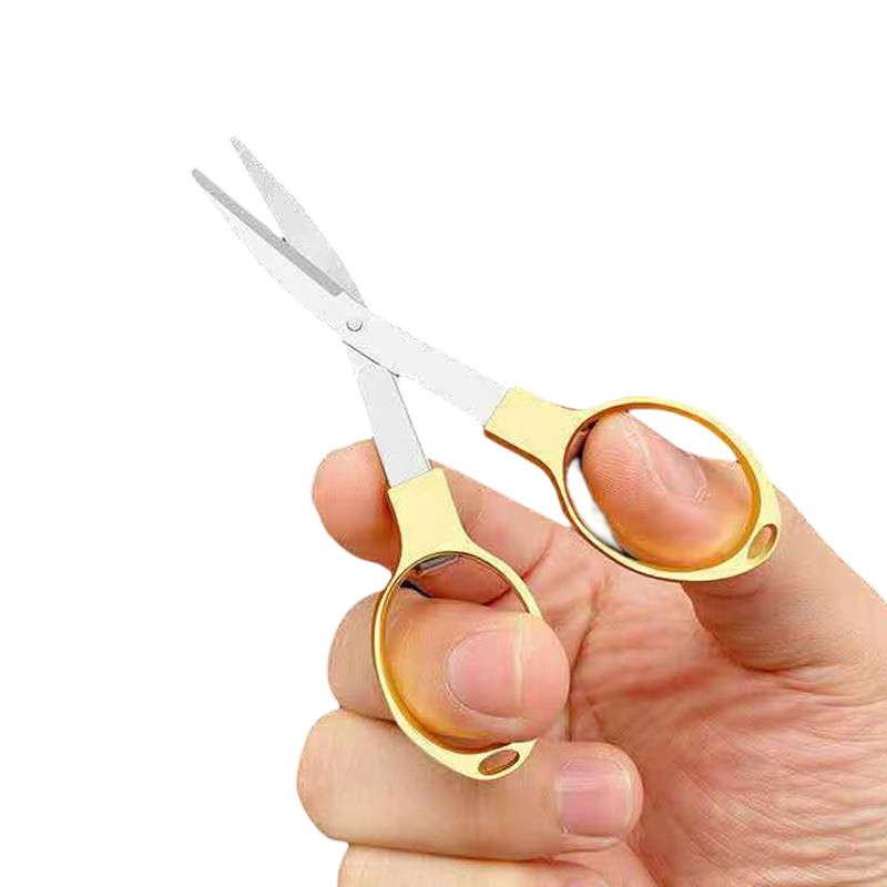 1 vnt sulankstomos metalinės žirklės, nešiojamos 8 žodžių žirklės, skirtos namų biurui, studentams vaikams, raštinės reikmenys, „pasidaryk pats“ reikmenys, žvejybos žirklės