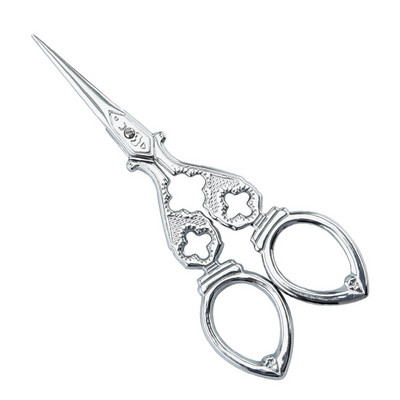 1 DB Vintage ruha papír szabó olló háztartási rozsdamentes acél antik EDC használati olló arany bronz ruházati kiegészítők