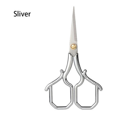 Dobeli od nehrđajućeg čelika mali retro križni ubodi rezač konca kućanstvo DIY odjeća škare šivanje pribor za vezenje