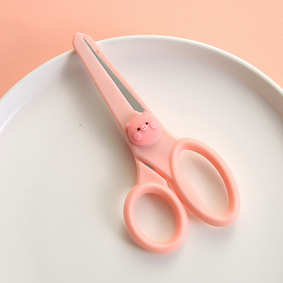 Dobeli nerūsējošā tērauda asmens jauks augļu Dzīvnieku raksta dekorēšana bērniem studentu mājsaimniecības DIY roku darbs papīra šķēres griezējs