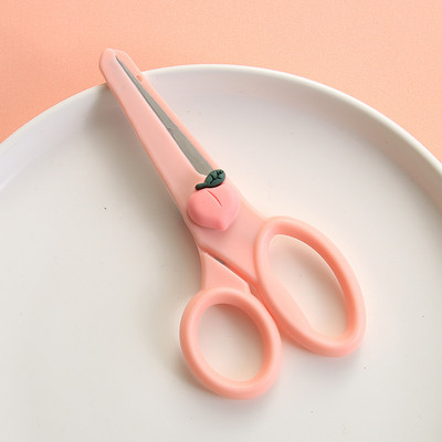 Dobeli nerūsējošā tērauda asmens jauks augļu Dzīvnieku raksta dekorēšana bērniem studentu mājsaimniecības DIY roku darbs papīra šķēres griezējs