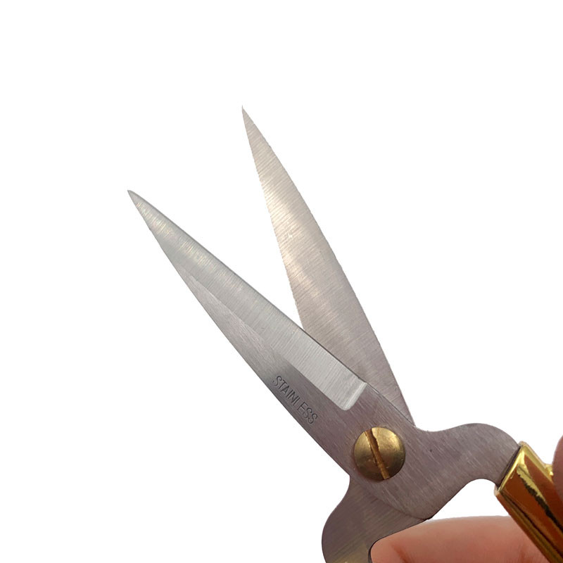 Dobeli rozsdamentes acél éles otthoni szabó olló cink-ötvözet hosszúfeng olló kis vágott papír esküvői ajándékokhoz 7,5 hüvelyk