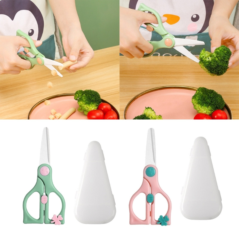 Kerámia olló, amely tökéletes a babának a tésztára való felkészítéséhez,