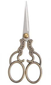 Profesionālas nerūsējošā tērauda šūšanas šķēres Vintage izšūšanas šķēres Amatniecība Tailor Šķērveida veidošanas diegu šķēres dzijas šķēres