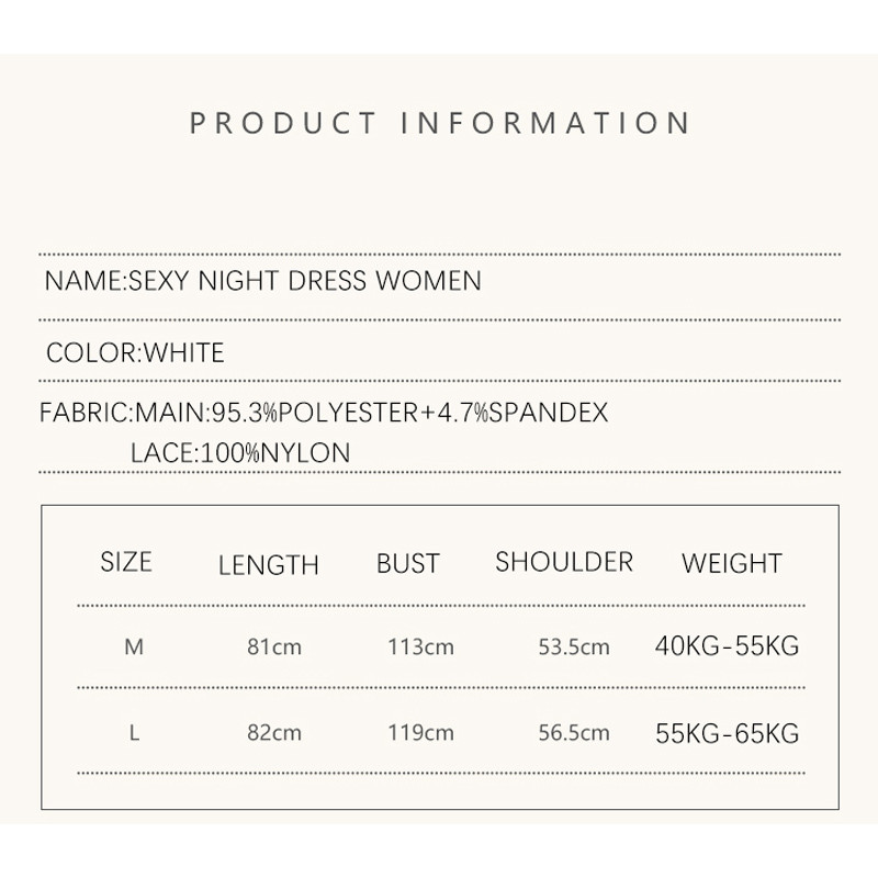 REBEYULI márka szexi hálóruha női őszi tél szexi csipke édes, légáteresztő kardigán éjszakai ruha tömör, kényelmes éjszakai ruha