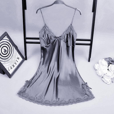 Lady szexi hálóing nyári női fehérnemű köntös fürdőruha Műselyem hálóruha Hálóruha pizsama házi ruha Mellkas hálóruha