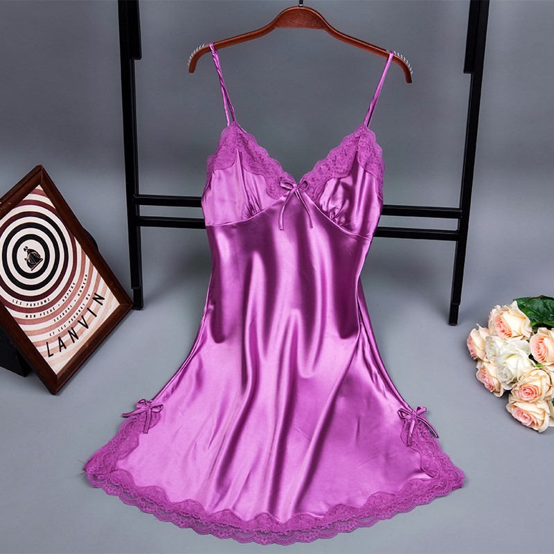 Balts V veida kakla mežģīņu halāts, vasaras sieviešu pidžamas guļamveļa, dāmu naktskrekls mājās, seksīgs vannas halāts, guļamkrekls M-XXL