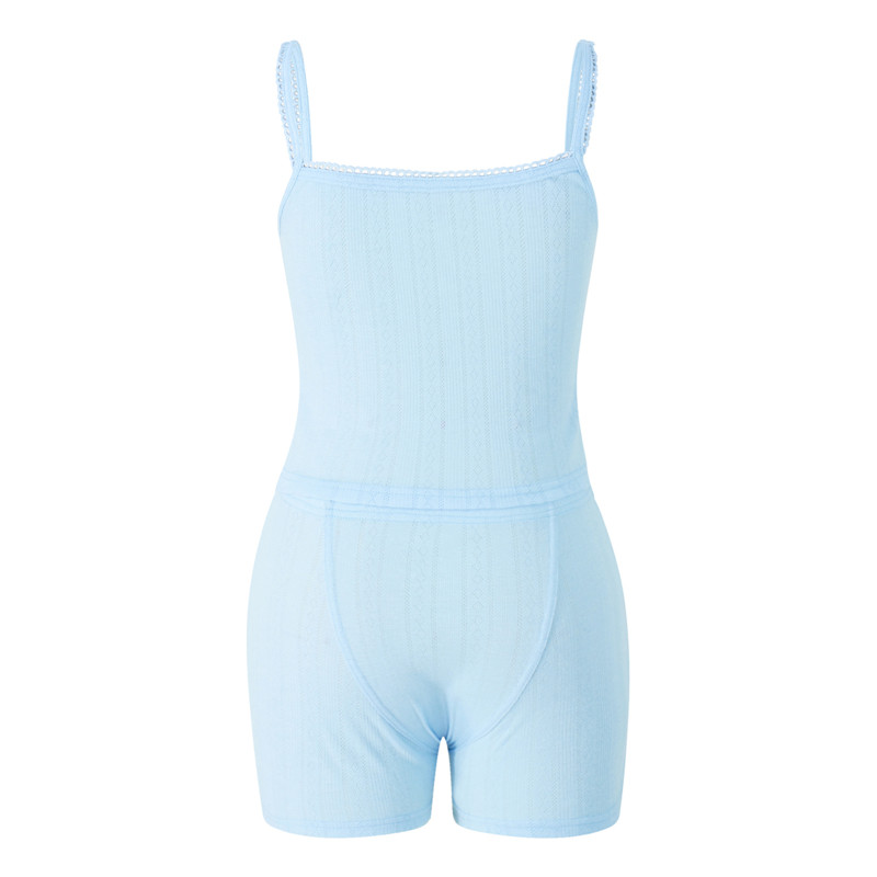 Xingqing y2k pidžaamakomplektid 2000. aastate esteetilised naiste spagetid, varrukateta kärbitud top+ kõrge vöökohaga lühikesed püksid, kootud riided, koduriided