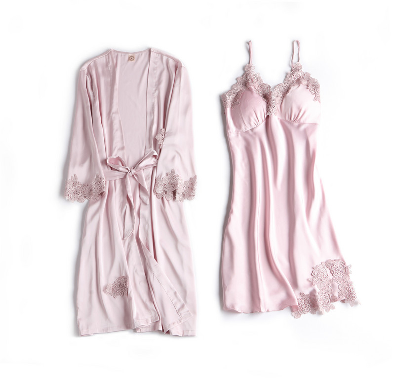 Seksikas satiinist siidist öökleit hommikumantli öösärgi komplektid 2020 suvine kimono pesu Ööriided magamisriided naiste öökleit, rüü ülikond