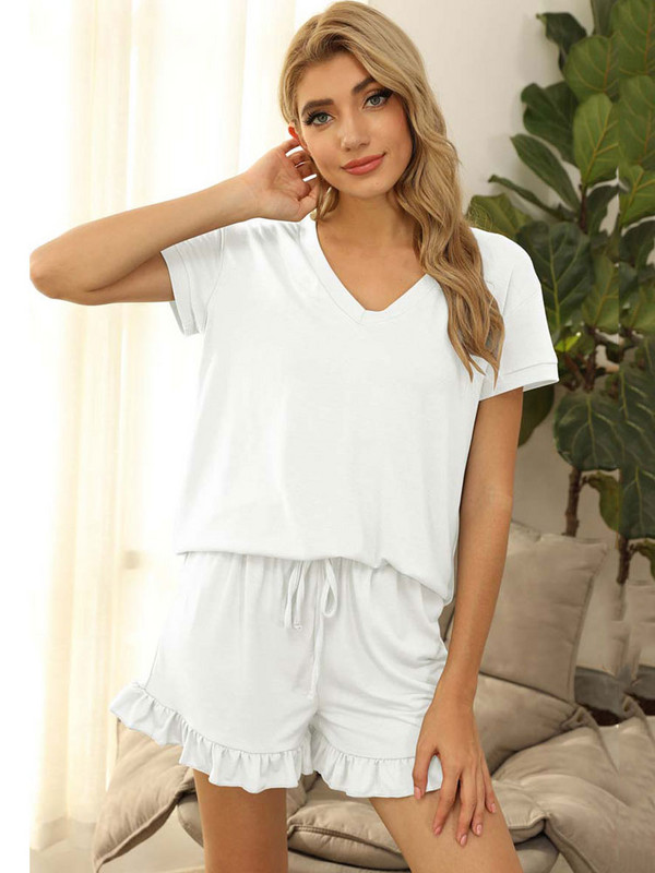 2023. gada vasaras pidžamu komplekts Sieviešu kokvilnas atpūtas apģērba komplekts guļamveļa mājas tērps Pjs Sieviešu mājas apģērbs atpūtas apģērbs sievietēm